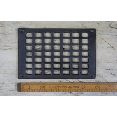 AIR VENT EXTRACTION COVER SQUARE CAST IRON 5.5 (140MM)