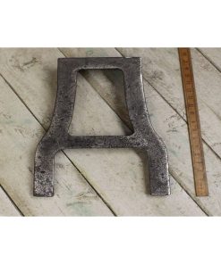 BENCH SEAT END FRAME A SHAPE ABBOT CAST ANT IRON 16 X 9