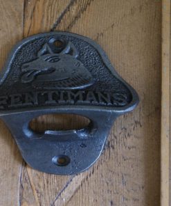 BOTTLE OPENER WALL MOUNTED FENTIMANS CAST ANTIQUE IRON