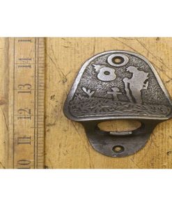 BOTTLE OPENER WALL MOUNTED FORGOTTEN SOLDIER CAST ANT IRON