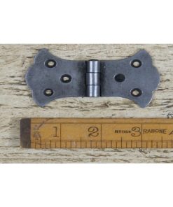 BUTTERFLY HINGE EQUAL STEEL WAXED ANT IRON 85 X 52MM
