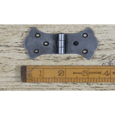 BUTTERFLY HINGE EQUAL STEEL WAXED ANT IRON 85 X 52MM