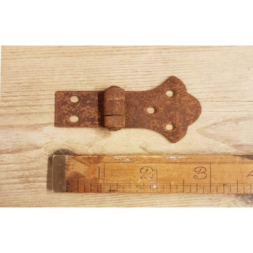 BUTTERFLY HINGE STEEL UNEQUAL RUST FINISH 72 X 52MM