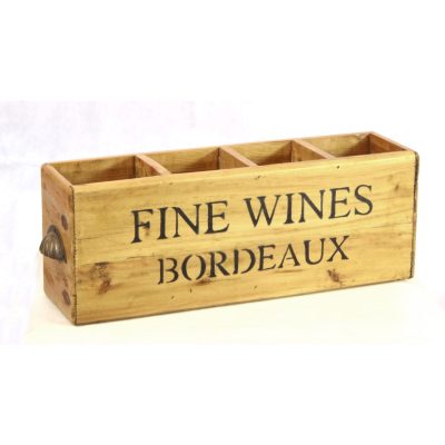 Bordeaux 4 Bottle Fine Wines Box