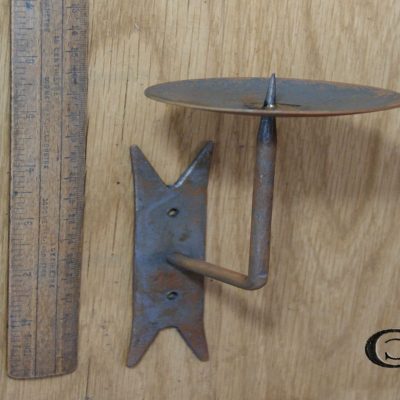 CANDLE HOLDER FOR CLAY PANTILE SPIKE ANT IRON 6 X 3 DIA