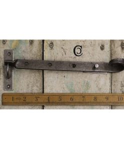 CASEMENT STAY & PINS CURLY TAIL H/FORGED ANTIRON10/250MMTBD