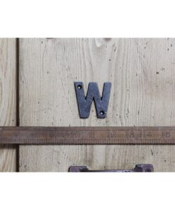 CAST IRON LETTER W 50MM H ANT IRON