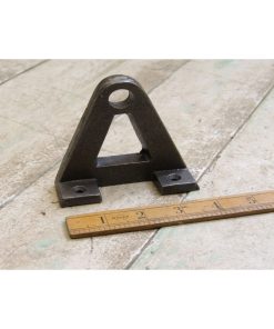 CASTOR WHEEL AXLE BRACKET TRIANGULAR 150MM 16MM DIA HOLE