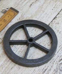 CASTOR WHEEL INDUSTRIAL CAST IRON 5 / 125MM 3/8 HOLE