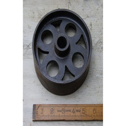 CASTOR WHEEL INDUSTRIAL CAST IRON D150MM 1.5 W 13MM HOLE