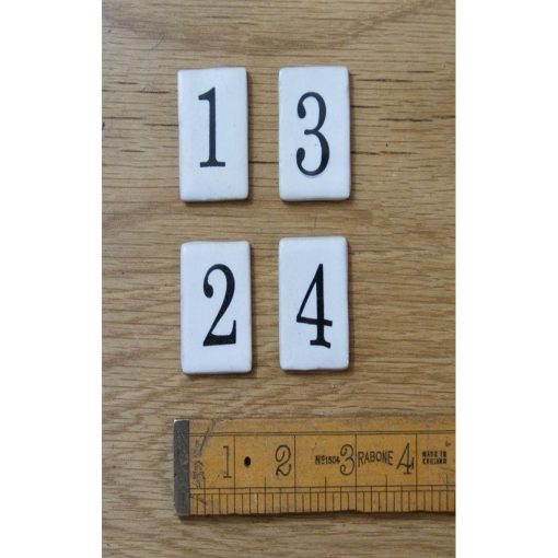 CERAMIC INSERTS FOR LABEL FRAME COAT HOOK OFF-WHITE NO 1 – 4