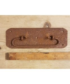 CHEST LIFTING HANDLE PLATE DESIGN RUST 150MM