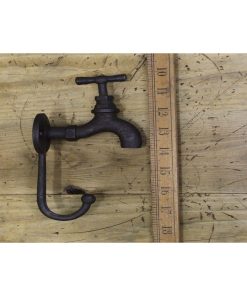 COAT HOOK TAP STYLE ANT IRON 190MM O/A