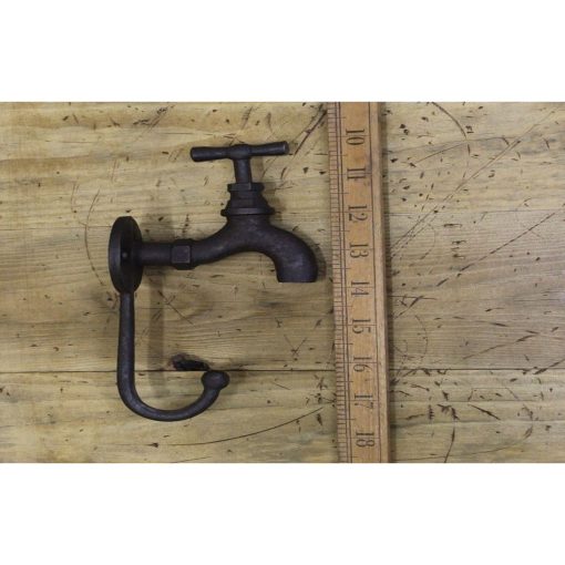 COAT HOOK TAP STYLE ANT IRON 190MM O/A