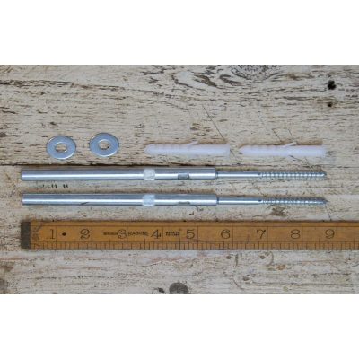 CONCEALED SHELF SUPPORT SCREW-IN 140MM ROD MASONRY 12 X 230