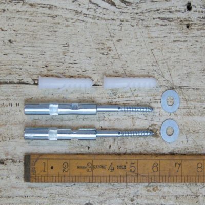 CONCEALED SHELF SUPPORT SCREW-IN 80MM ROD MASONRY 12 X 145