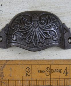 CUP HANDLE STANDARD ORNATE DESIGN CAST ANT IRON TBD