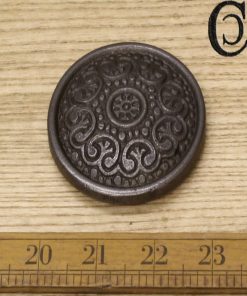 CURTAIN TIEBACK INCA STYLE ANT IRON 3 DIAMETER