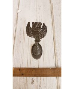 CURTAIN TIEBACK OWL DESIGN ANT IRON 3 DIAMETER