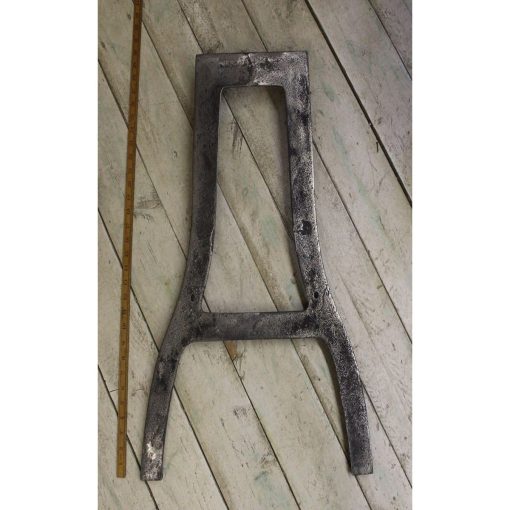 DINING TABLE END FRAME ABBOT 2 RODS CAST ANT IRON 28 X 20