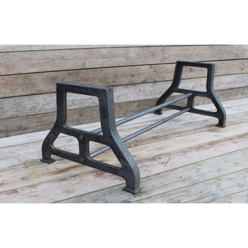 DINING TABLE END FRAME DANSOM 700W X 720H CAST IRON