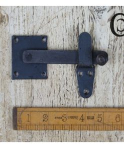 DOOR LATCH SIMPLE INDUSTRIAL FACTORY ANT IRON 5 / 130MM