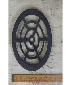 DRAIN COVER CIRCULAR SLOPING CAST IRON 8/ 200MM DIA