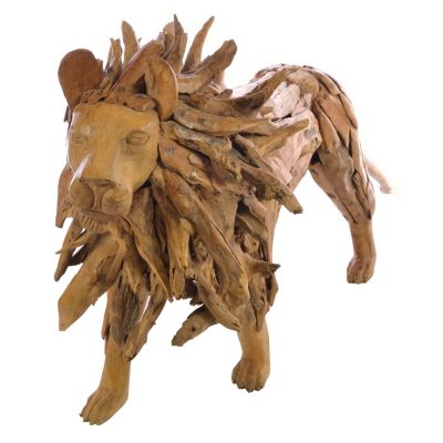 Driftwood Lion