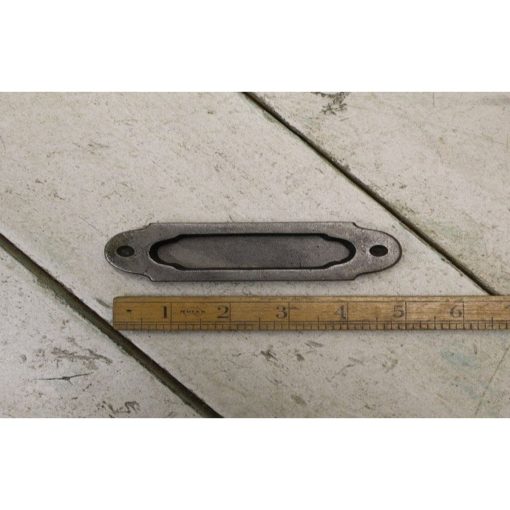 FLUSH PULL HANDLE ROUND END VICTORIAN 125 X 40MM
