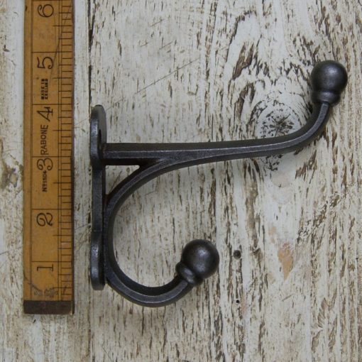 HALL STAND HAT & COAT HOOK CAST (HEAVY) ANTIQUE IRON (431)