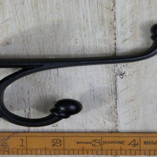 HALL STAND HOOK CAST (HEAVY) MATT EPOXY BLACK