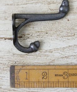 HALL STAND SMALL ACORN TIP 75MM ANTIQUE IRON