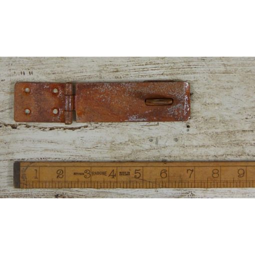 HASP & STAPLE PLAIN RUST 115MM / 4.5>