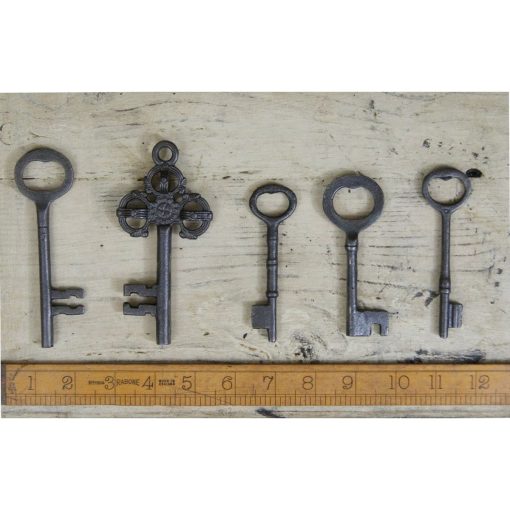 KEYS CAST ANT IRON (SET OF 5)