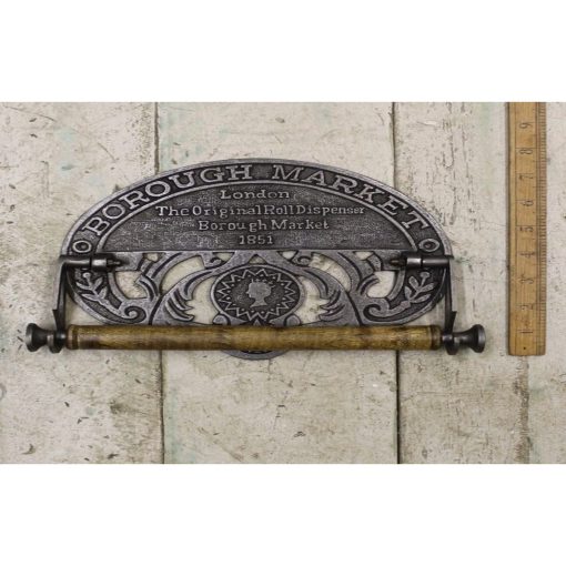 KITCHEN ROLL HOLDER BOROUGH MARKET FIXTURE ANT IRON FOR 9.5