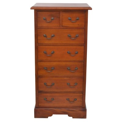 Mahogany Village Two over Five Chest of Drawers