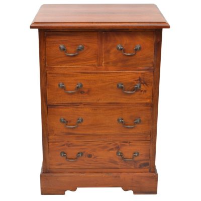 Mahogany Village Two over Three Chest of Drawers