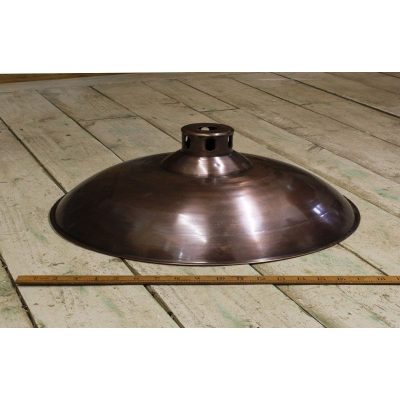 PENDANT HANGING LIGHT SHADE FACTORY ANTIQUE COPPER 470MM