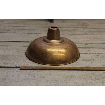 PENDANT HANGING LIGHT SHADE FACTORY DULL COPPER 360MM DIA