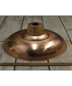 PENDANT HANGING LIGHT SHADE FACTORY POLISHED COPPER 360MM