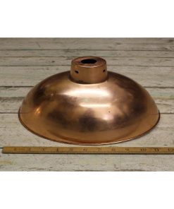 PENDANT HANGING LIGHT SHADE STUDY POLISHED COPPER 300MM DIA