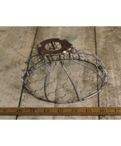PENDANT SHADE BELL CHICKEN WIRE ANT IRON 6 / 150MM