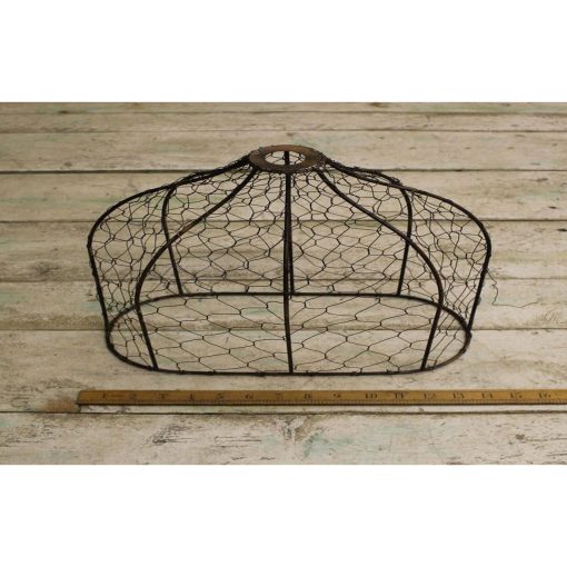 PENDANT SHADE CHICKEN WIRE TEA COSY ANT COPPER 350MM DIA