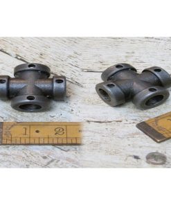 PIPE 15MM COMPONENT CROSS CONNECTOR CAST ANT IRON