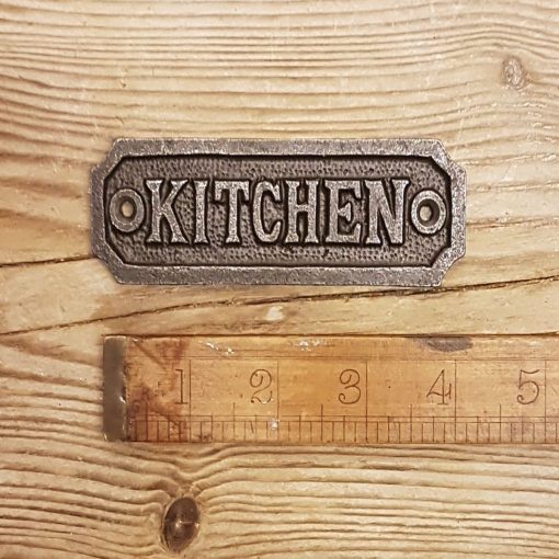 PLAQUE KITCHEN ANT IRON