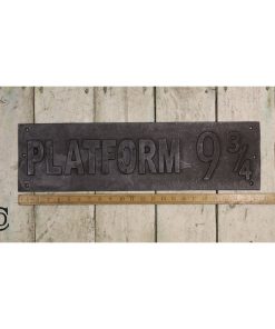 PLAQUE PLATFORM 9 3/4′ CAST IRON 150 X 600MM