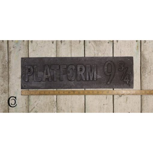 PLAQUE PLATFORM 9 3/4′ CAST IRON 150 X 600MM