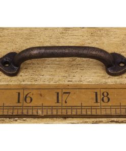 PULL HANDLE SPEARHEAD SHAPE ANTIQUE COPPER 4 / 100MM