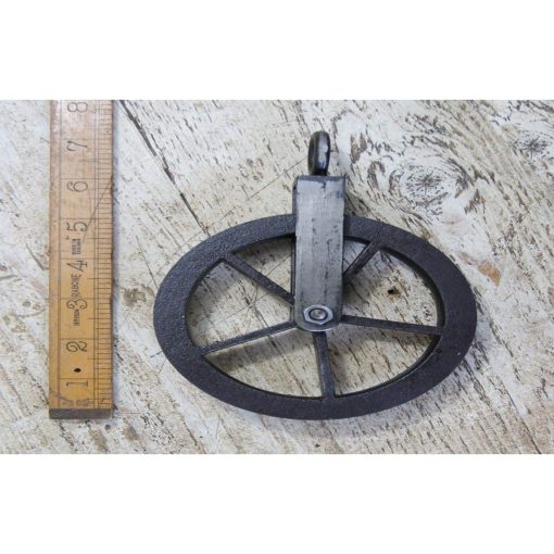 PULLEY WHEEL & HANGING LOOP (FOR LAMP) ANT IRON 5 / 120MM