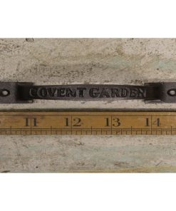 SQUARE D HANDLE COVENT GARDEN CAST ANT IRON 120MM